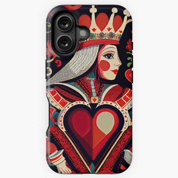 Vista previa del artículo con la obra «reina de corazones», diseñado y vendido por Armando Alorro.