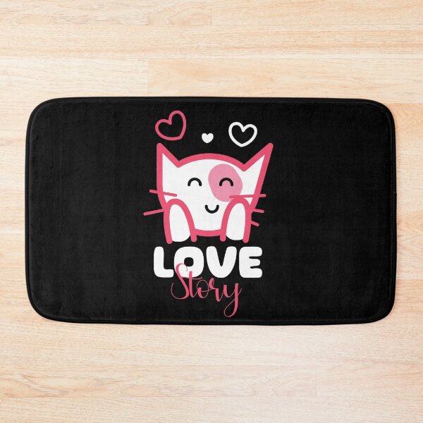 Item preview, Valentines Day Love Story Cute Kitten designed and sold by VIKING  PROJECT.