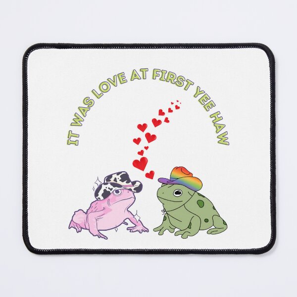 Item preview, Cowboy & Cowgirl Toads in Love. designed and sold by PancakeToad.