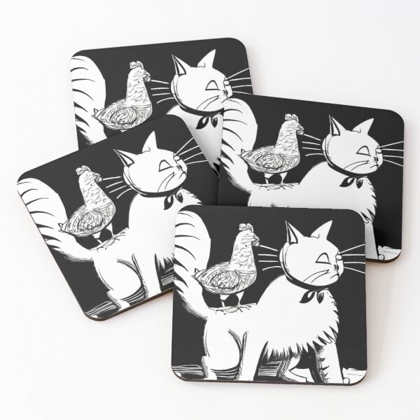Artikelvorschau, Katzen-Geflügel-Freundschaft entworfen und verkauft von akanahdyer.