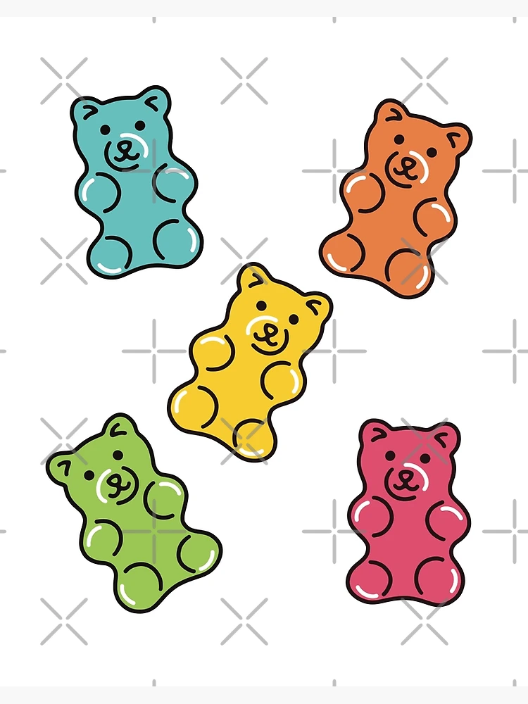 The gummy bear song . | Art Board Print