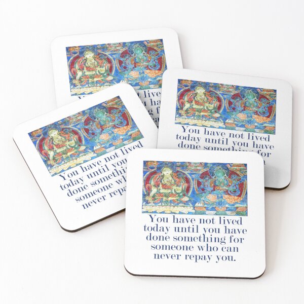 Item preview, You Have Not Lived Today - Compassion Quote  designed and sold by CrankyOldDude.