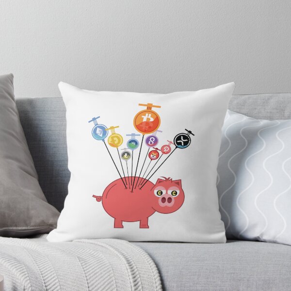 Item preview, Crypto Shot Piggy Bank Injection Cryptocurrency IV Infusion Vaccine Bitcoin XRP Dogecoin Litecoin Shib Inu designed and sold by doseofwin.