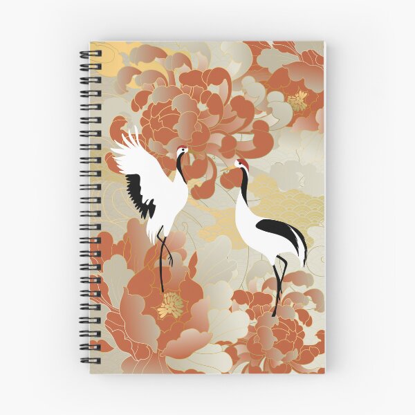 Artikelvorschau, auspicious chrysanthemum peony crane  entworfen und verkauft von UnaWu533.