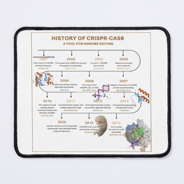 Item preview, HISTORY OF CRISPR-CAS9: A tool for genome editing designed and sold by Science Store.