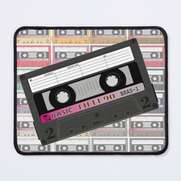 Item preview, Fitas Cassete Coloridas Vintage designed and sold by GirlaineSQ.