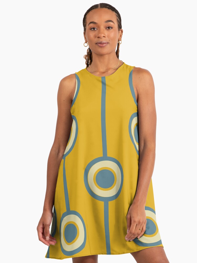 60s Vintage Retro Groovy Hippie Circle Classic Mustard Yellow Pale Teal" A-Line Dress for Sale by fairy-taler | Redbubble 60s Vintage Retro Groovy Hippie Circle Classic Mustard Yellow Pale Teal" A-Line Dress for Sale by fairy-taler | Redbubble
