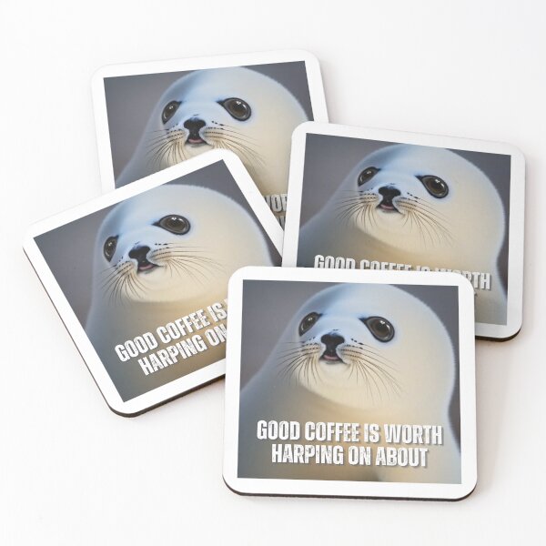 Item preview, Good coffee is worth harping on about. designed and sold by PhotoDesignNZ.