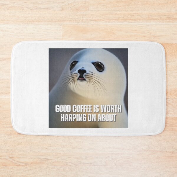 Item preview, Good coffee is worth harping on about. designed and sold by PhotoDesignNZ.
