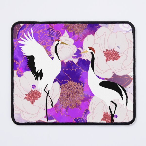 Item preview, traditional classical auspicious cloud peony crane designed and sold by UnaWu533.
