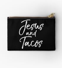 Jesus and Tacos Studio Pouch
