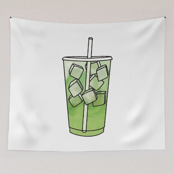Item preview, Matcha Iced Latte designed and sold by murialbezanson.