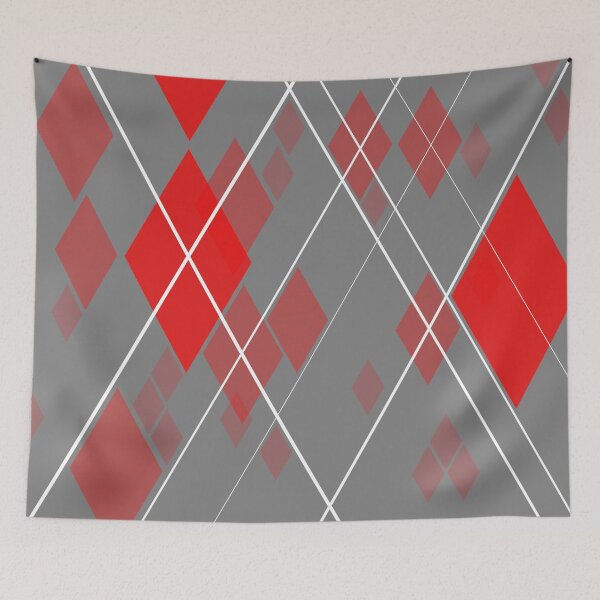 Item preview, Argyle 01  Quooki Argyle Red designed and sold by Quooki.
