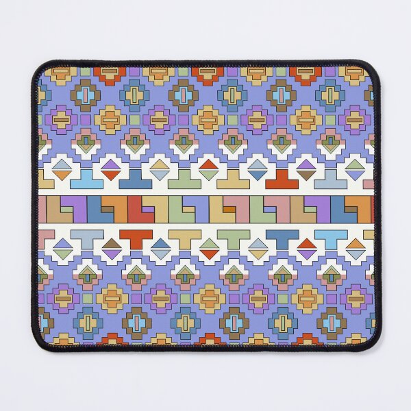 Item preview, Ndebele Style African Tribal Art Pattern designed and sold by worldways.