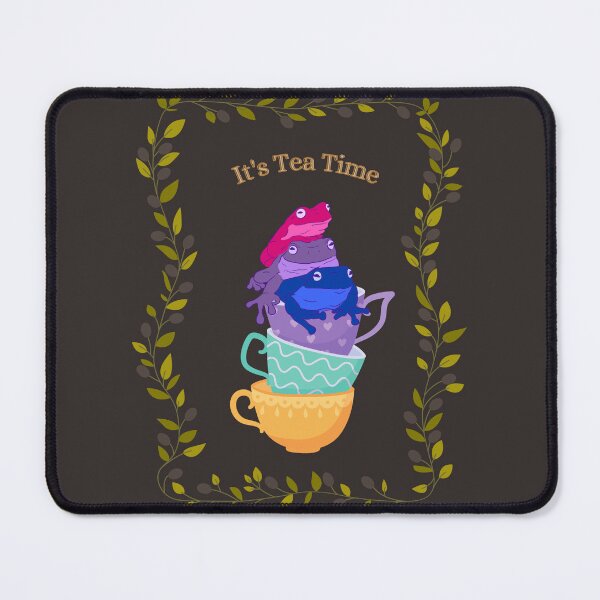Item preview, It's Tea Time Cute Froggy Design designed and sold by PancakeToad.