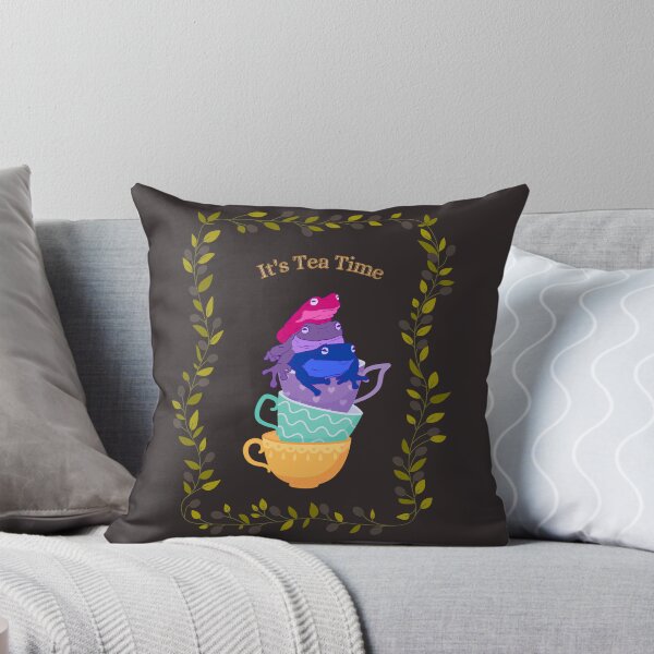 Item preview, It's Tea Time Cute Froggy Design designed and sold by PancakeToad.
