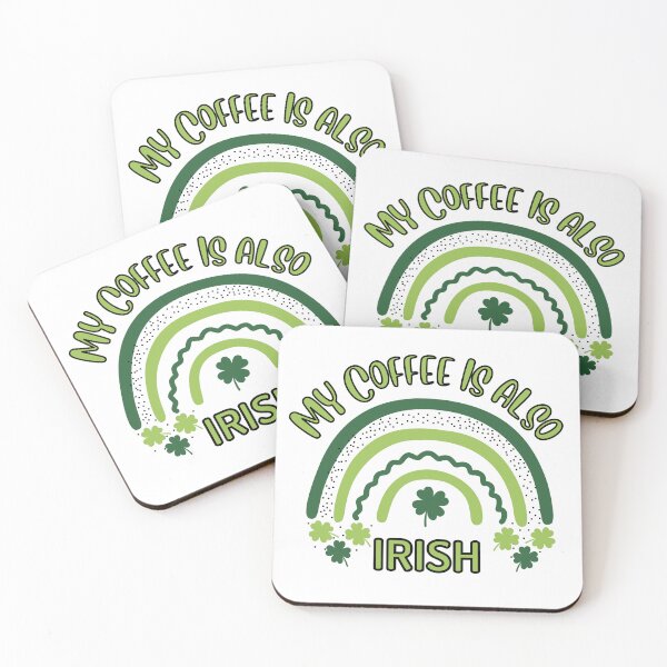 Item preview, My Coffee Is Also Irish designed and sold by BluePlanetMerch.