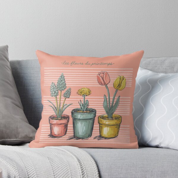 Aperçu de l'œuvre Fleurs de printemps en pots créée et vendue par ElephantShoe.