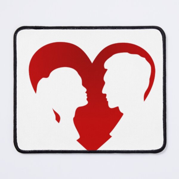 Item preview, Red Heart with a Man and woman designed and sold by Poetic4Passion.
