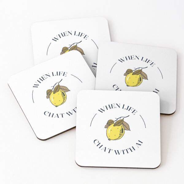 Item preview, chatgpt when life gives you lemon designed and sold by ProTeeBro.