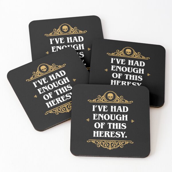 Item preview, Enough Heresy Funny Wargaming Meme designed and sold by pixeptional.