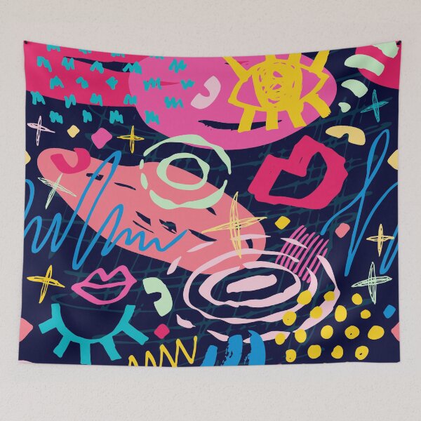 Item preview, Trendy Abstract Art Pattern designed and sold by stylebytara.