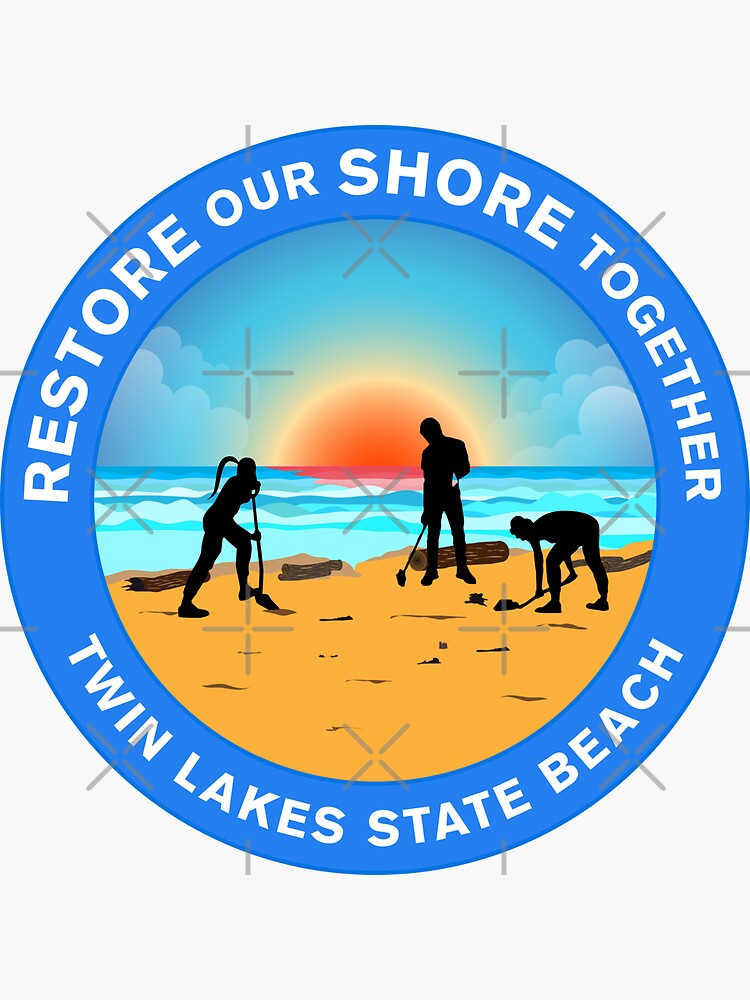 Restore Our Shore Together Twin Lakes Santa Cruz California Dark