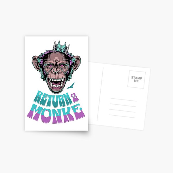 Side Eye Monkey Meme Postcard for Sale by SticksTooSlick