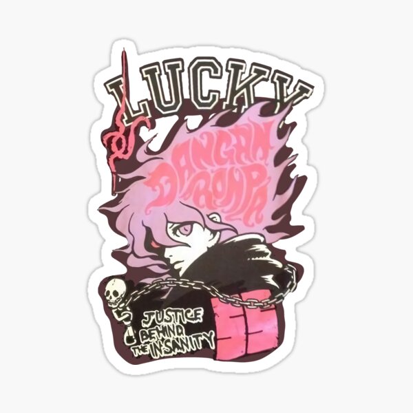 Item preview, Danganronpa 2: Ultimate Lucky Nagito Komaeda Pink (Danganronpa 2: Goodbye Despair) designed and sold by SmolMoth.