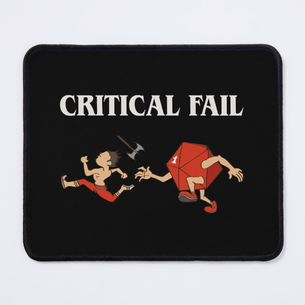 Item preview, Critical Fail Running from D20 Dice Tabletop RPG designed and sold by pixeptional.
