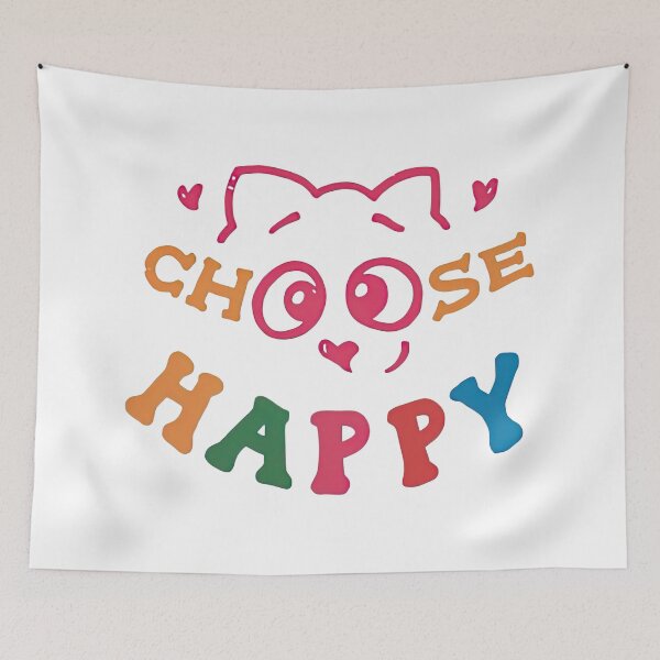 Item preview, Choose Happy, I Choose To Be Happy designed and sold by graphic-genie.