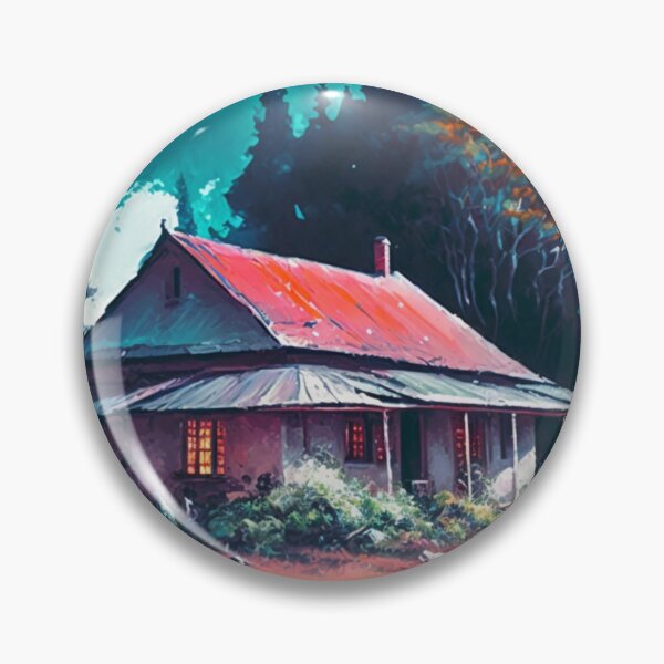 Item preview, Moonlit Cozy Cabin 3 designed and sold by MCMaricopaAZ.