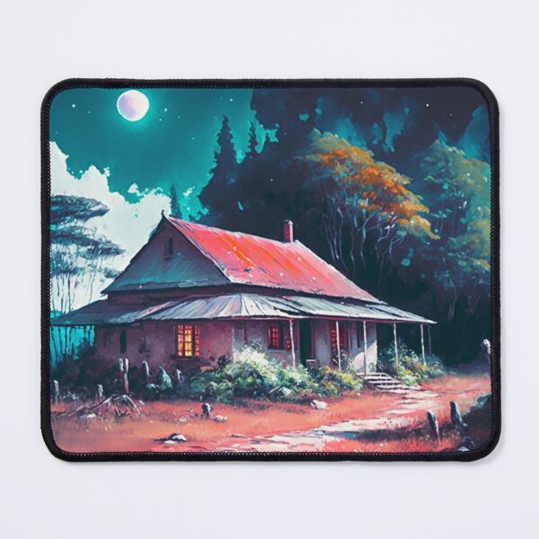 Item preview, Moonlit Cozy Cabin 3 designed and sold by MCMaricopaAZ.