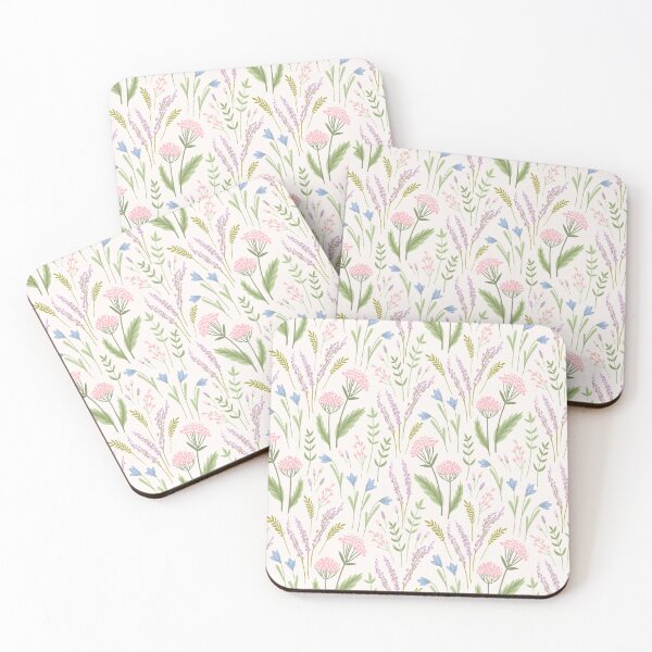 Item preview, Colourful floral pattern designed and sold by chelsycreation.
