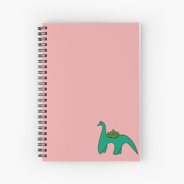 Dino planter Spiral Notebook