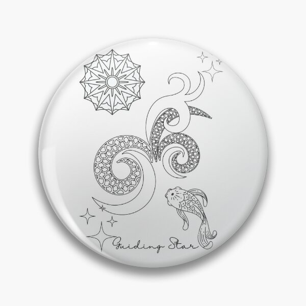 Item preview, Guiding Star Koi Fish Boho designed and sold by Pressler girls Designs.