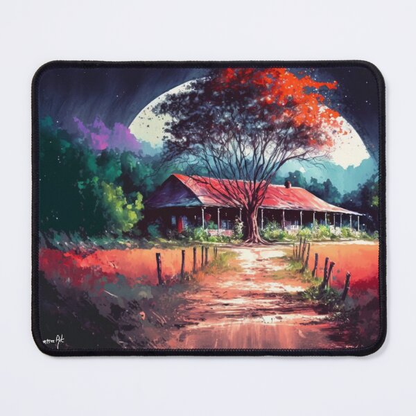 Item preview, Moonlit Cozy Cabin 4 designed and sold by MCMaricopaAZ.
