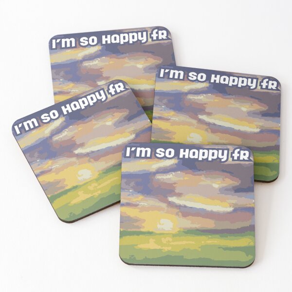 Item preview, I'm So Happy FR designed and sold by UncutJorts.