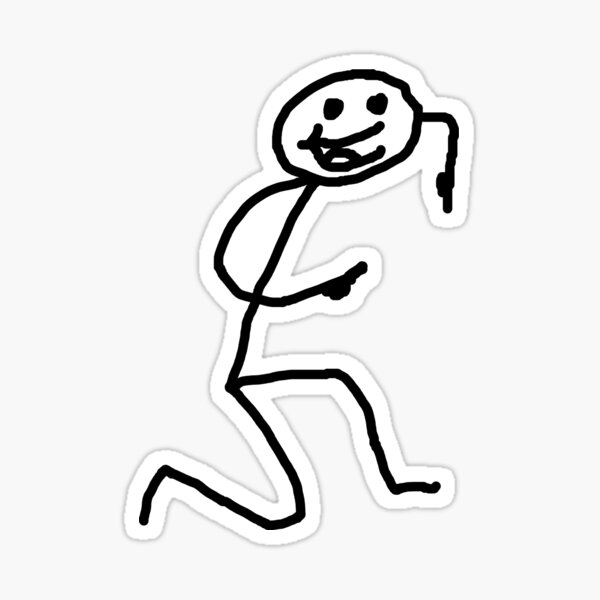 Stickman Dancing Sticker - Stickman Dancing Happy dance - Discover