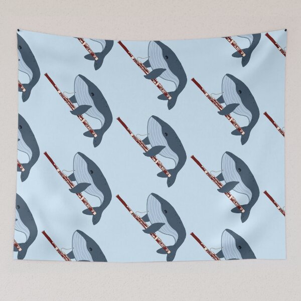 Item preview, Bassoon Whale  designed and sold by SquishyFishies .