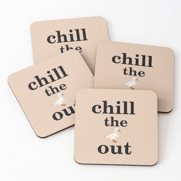 Item preview, Chill the Duck Out-nude designed and sold by HerbalBlue.
