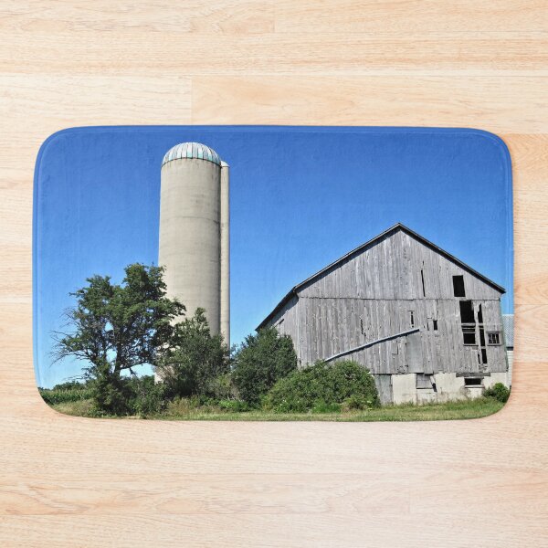 Item preview, Silo Beside a Weathered Barn designed and sold by MaryLinH.