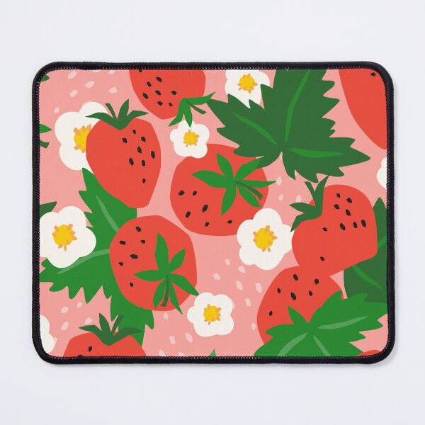 Item preview, Strawberries pattern designed and sold by chelsycreation.