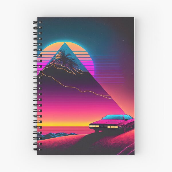 Item preview, Pyramid Pursuit: A Synthwave Desert Cruise designed and sold by Mullet Monkey.