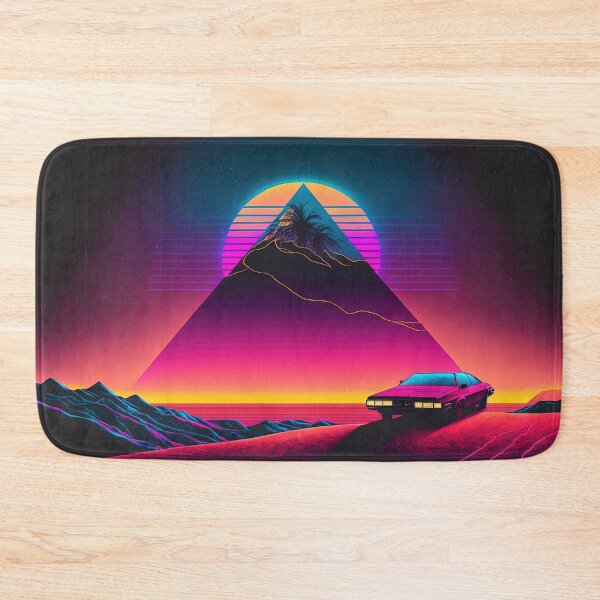 Item preview, Pyramid Pursuit: A Synthwave Desert Cruise designed and sold by Mullet Monkey.