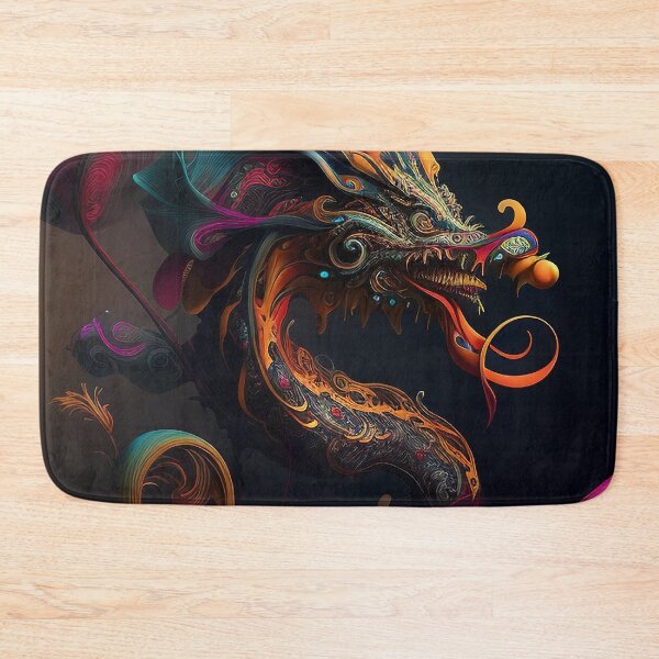 Item preview, Neon - Abstract - Chinese Dragon - Digital Art Design designed and sold by TheHappyK.
