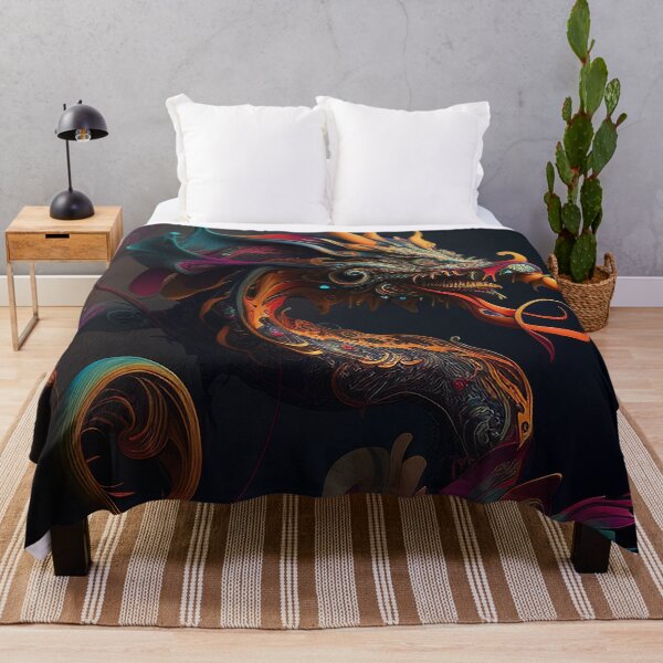 Item preview, Neon - Abstract - Chinese Dragon - Digital Art Design designed and sold by TheHappyK.
