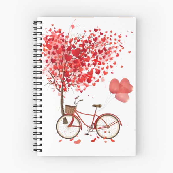 Item preview, Pink balloons, tree and bicycle designed and sold by Poetic4Passion.