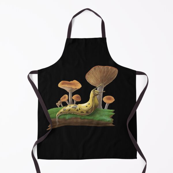 Item preview, banana slug with mushroom designed and sold by ElementalEmbers.