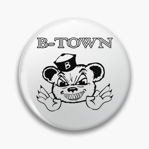 Item preview, B-Town Bear (B&W) designed and sold by JScotty4Reel.
